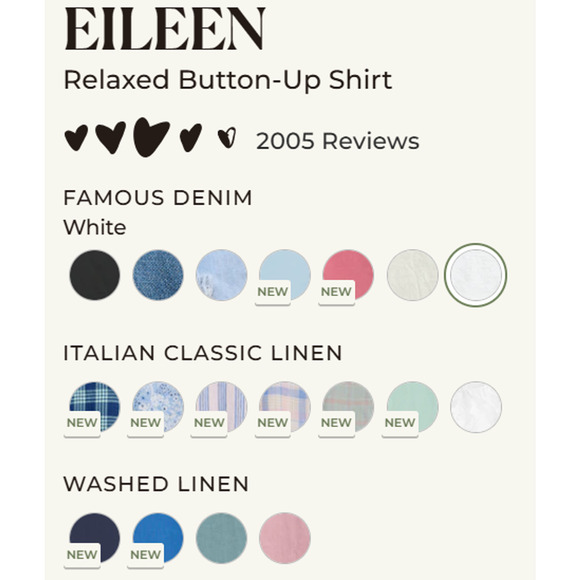 Frank & Eileen EILEEN Famous Denim Relaxed Shirt in Distressed Wash L NWOT $278 - Picture 8 of 14